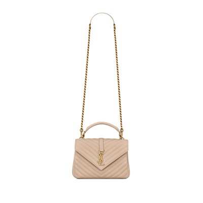 YSL COLLEGE MEDIUM IN QUILTED LEATHER 600279BRM072721 (24*17*6.5cm)